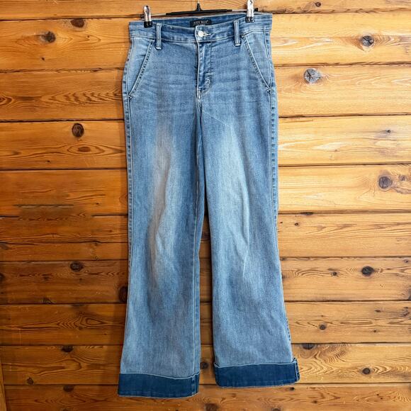 Judy Blue Denim - Judy Blue Light Blue Wide Leg Jeans 3/26